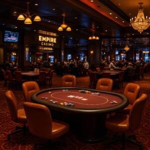 חדר פוקר קזינו אמפייר לונדון אנגליה